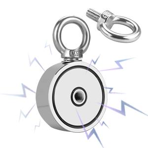 Magnetangeln, Magnetfischen, Angelmagnet, Neodym Magnet, Starker Magnet angeln, Magnet Fischen Magnet, Magnete n52, Suchmagnet, Bergungsmagnet, Bergemagnet Neodym Magnet, Suchmagnet mit Öse, NdFeB Extra Starke Magnete, Haftkraft bis zu 230 kg