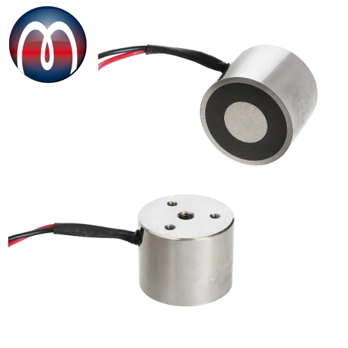 Magneti electtro, Elettromagneti Elettromagnete circolari rettangolari azionamento 12V 24V, serratura elettromagnetica, Potente elettromagnete, Elettromagnete di forma circolare rotante, Serratura magnetica elettrica incorporata Serratura di accesso elettromagnetica, Solenoide Elettromagnete di sollevamento elettrico