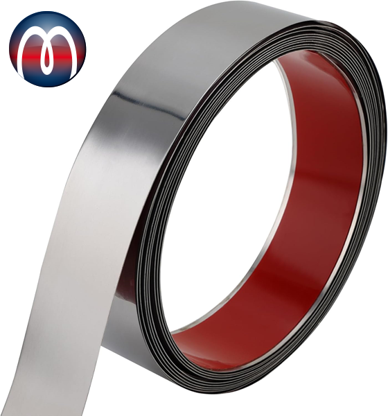 Ferrous Tape Self Adhesive Strip Steel Flex-Metal brown 20 mm x 5 m - MAGNETIC RECEPTIVE