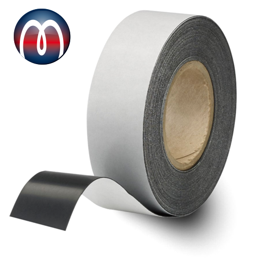 Ferroband Eisenband Selbstklebend Roh Braun 20 mm x 0,6 mm x lfm. 5 m Eisenfolie unbeschichtet - mit Premium-Kleber