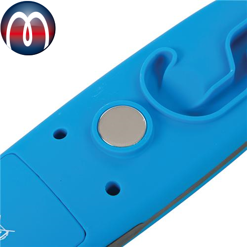 Superhelle Lampe mit 24 LEDs und starkem Magneten und Aufhängehaken 210 x 60 mm
