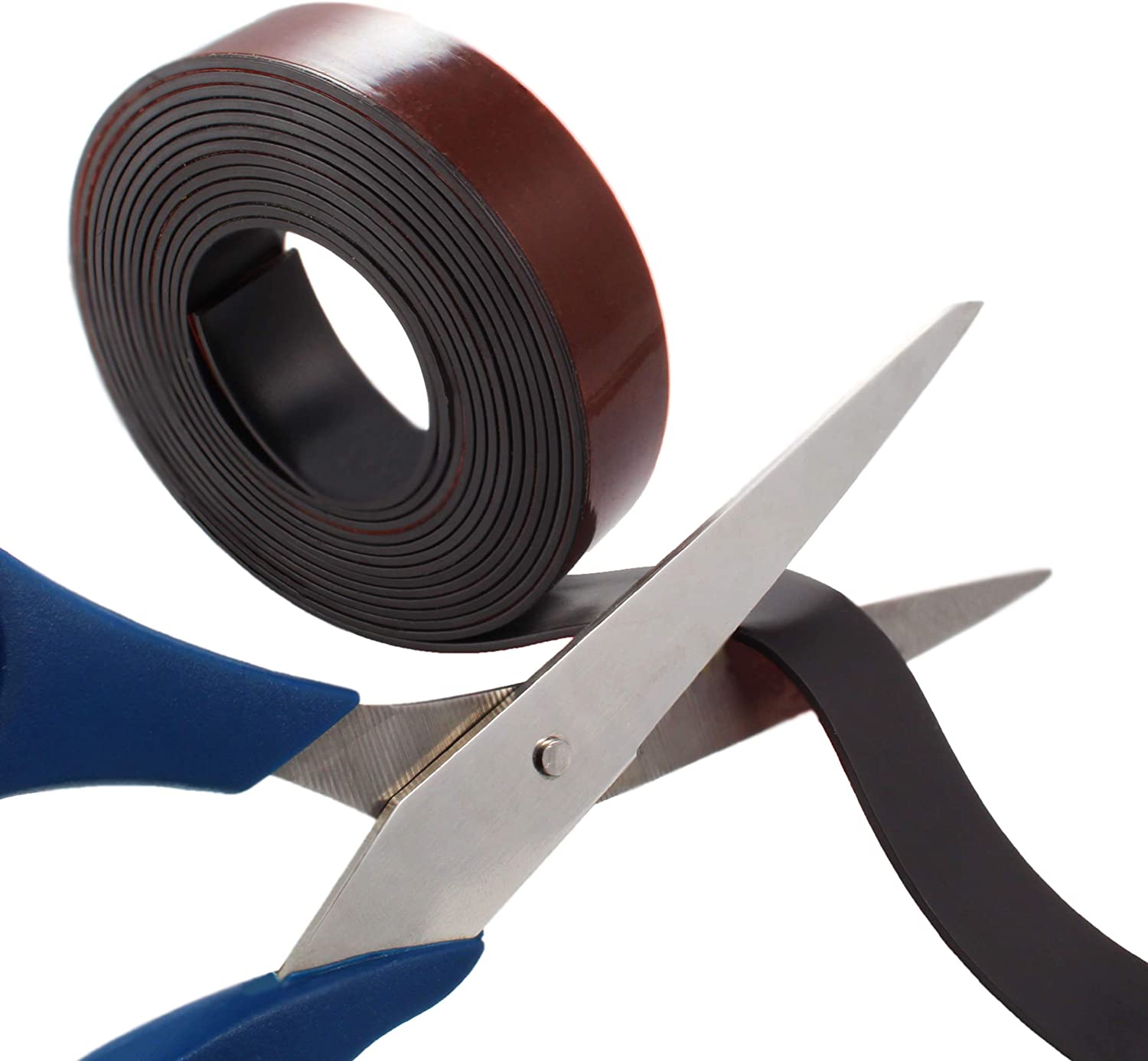 Typ A + B Magnetband 1,5 mm stark selbstklebend für Fliegengitter und Vorhänge, Magnetstreifen, Magnetklebestreifen, Magnetklebeband 3M-Kleber, Insektenschutz