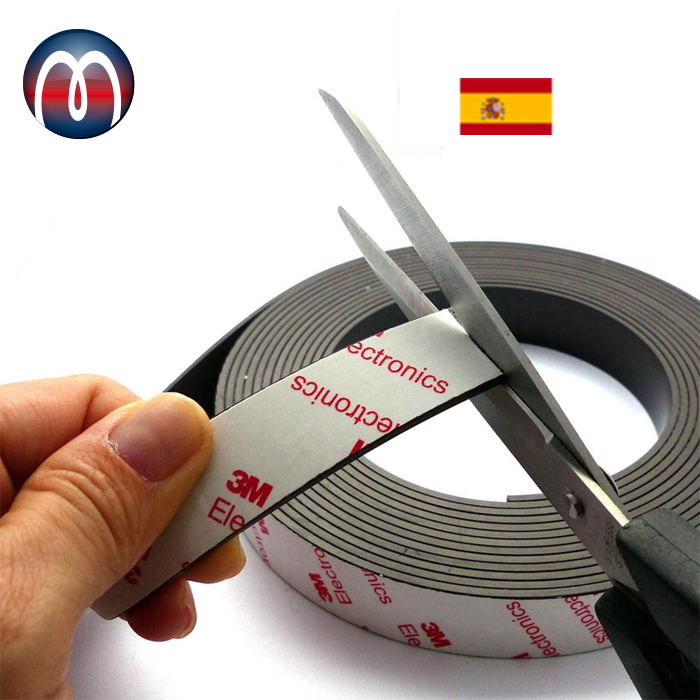 Cinta Magnética A + B, Tiras Magnéticas para Mosquiteras, Cinta Magnética Autoadhesiva cara A y B