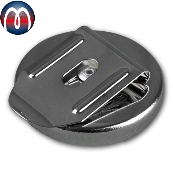 Portautensili magnetico Ø 51,5mm, clip da cintura - portata max 5 kg