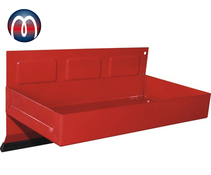Werkzeugschale, magnetische Ablage, Haftschale rot 240 mm x 115 mm x 30 mm