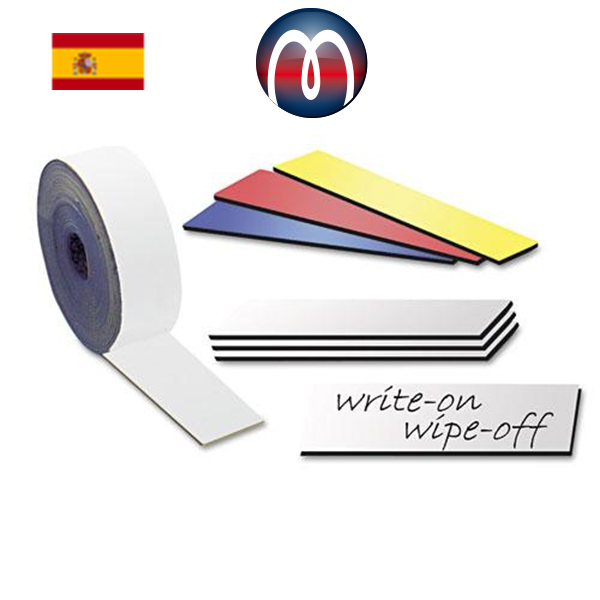 Etiquetas magnéticas reescribibles, tiras adhesivas recortables - Carteles magnéticos borrables, etiquetas magnéticas para pizarras Blancas, neveras, tableros magnéticas, Tiras Adhesivas recortables Carteles magnéticos borrables Etiquetas magnéticas para pizarras Blancas