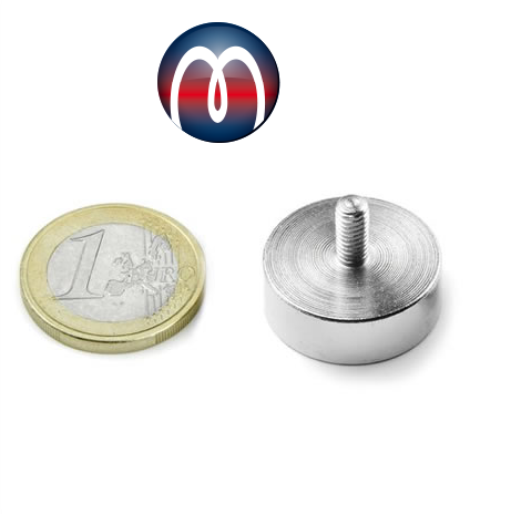 Magneti Al Neodimio Con Base Acciaio - 5 Pezzi Ø20x7mm, Foro Svasato, Portata 7kg Ciascuno - Foto 9