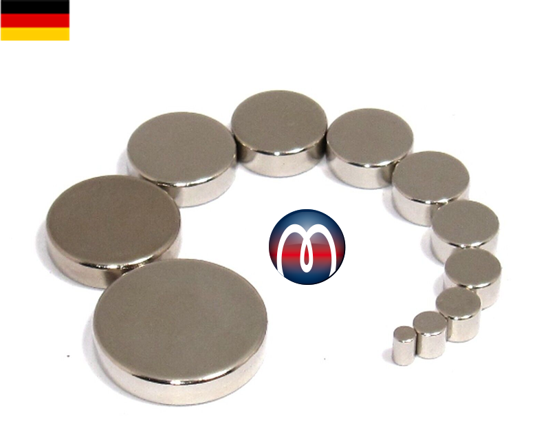 Neodym-Magnete, Neo-Magnete, Neodym-Eisen-Bor-Magnete, Neodym Scheibenmagnete, Rundmagnete, Magnetscheiben, Magnetscheibe, Rundmagnet, Zylindermagnete, Magnetzylinder, Zylindermagnet, Magnet, Magnete, Supermagnete, Neodym Magnete Magnet Scheiben Rund, Scheibenmagnet super Stark Scheibe, Rundmagnet, Runder Magnet verchromt
