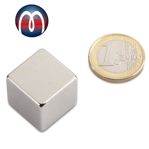 Magneti Al Neodimio 20 Pezzi - 10x10x4 Mm Extra Forti