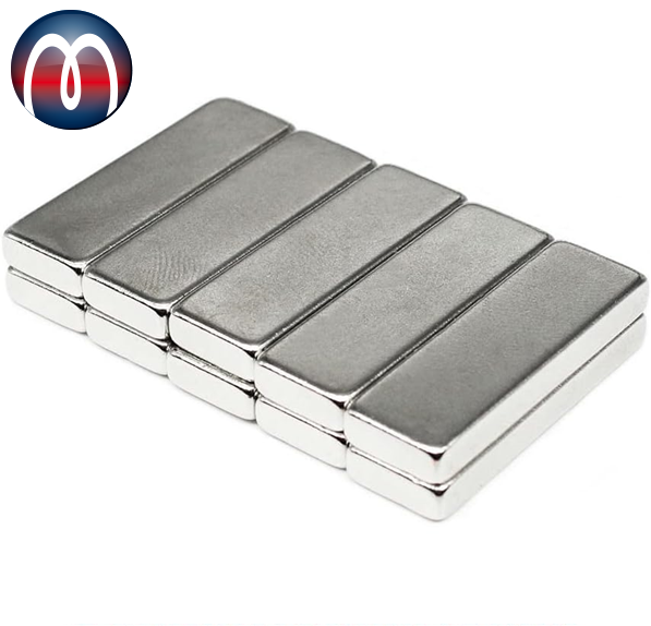 Neodym-Quadermagnet 30 Mm Länge, 10 Mm Breite, 6 Mm Höhe