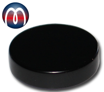 Scheibenmagnet Rundmagnet Ø 20 mm, Höhe 5 mm Neodym (NdFeB) N42 Epoxid - hält 6,1 kg