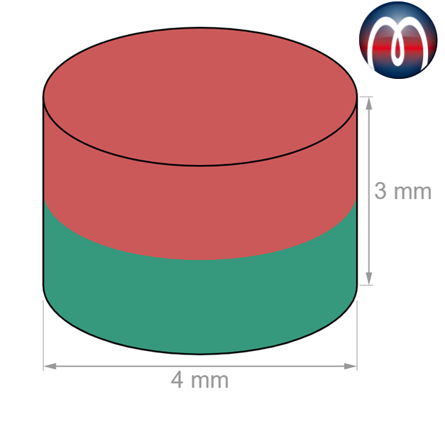 12mm X 4mm 10 Magneti Neodimio N50 Tondi Per Frigo - Con Foro 4mm, Terre Rare Magneti Neodimio Tondi - Foto 8