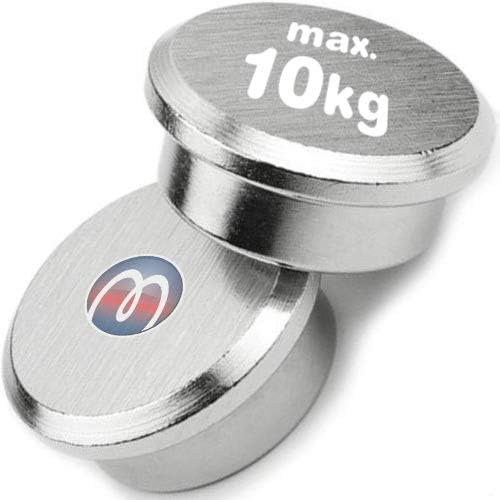 Monte Cavo Magnetico Per Cavi Con Magnete Al Neodimio - Supporto 6,1kg Per Ufficio E Officina, Senza Fori - 4