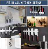 Magnetic Knife Holder fits in every Kitchen Design