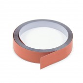 Gloss white steel tape with premium self adhesive, ferrous Strip with self adhesive, Steel band/Steel Tape self-adhesive