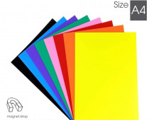 Coloured Magnetic Sheets for Crafts