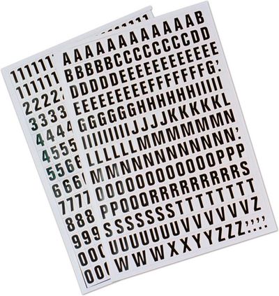 Sonderzeichen Farbe:wei/ß Schr/änke und Schauk/ästen 23mm hoch Magnetische Zahlen inkl Ideal f/ür Regale Magnetzahlen Magnet-Ziffern Lagerkennzeichnung Lagerbeschriftung magnetisch
