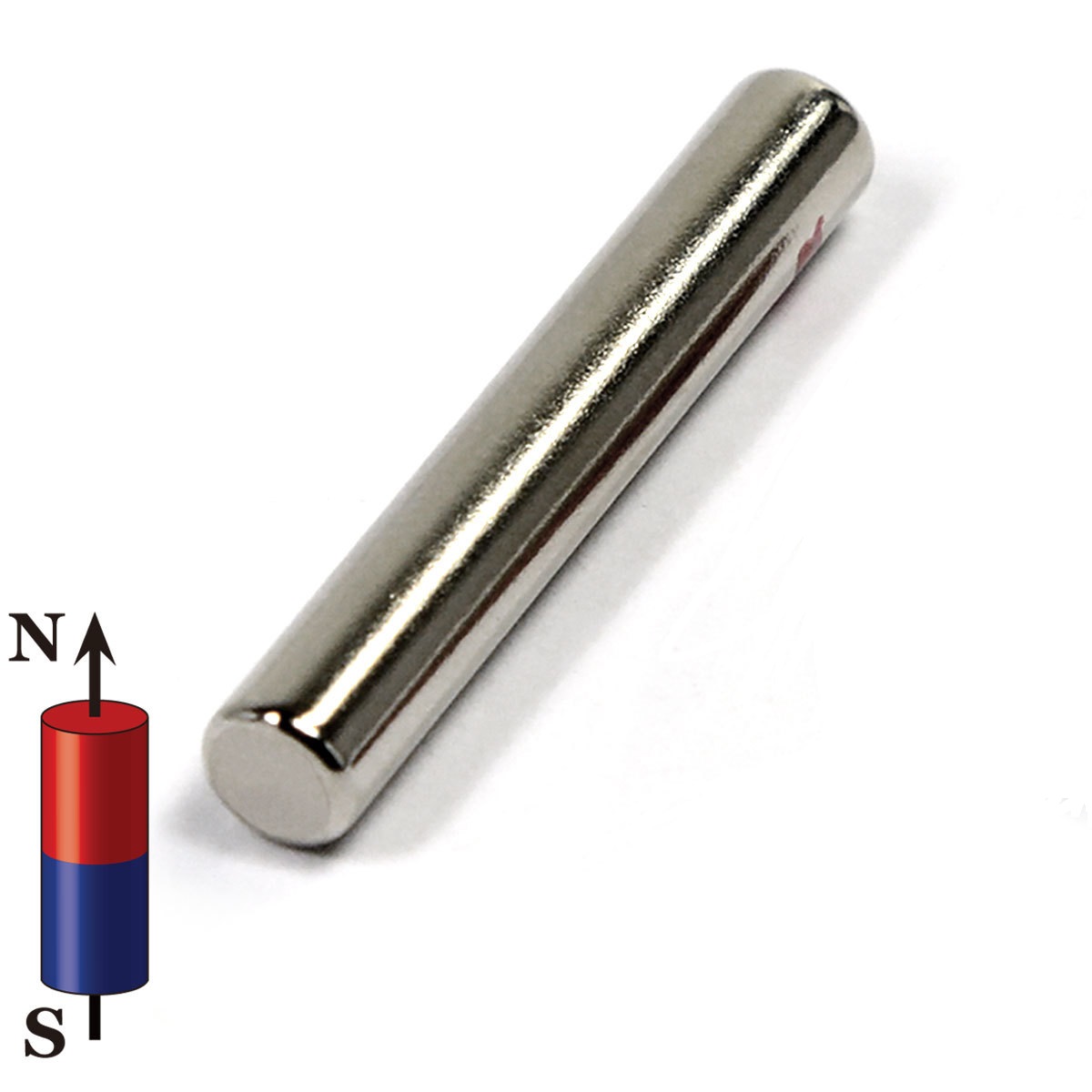 100x Neodym Magnet Zylinder D2,4x3,8mm magnetisch Geocaching starke Minimagnete 