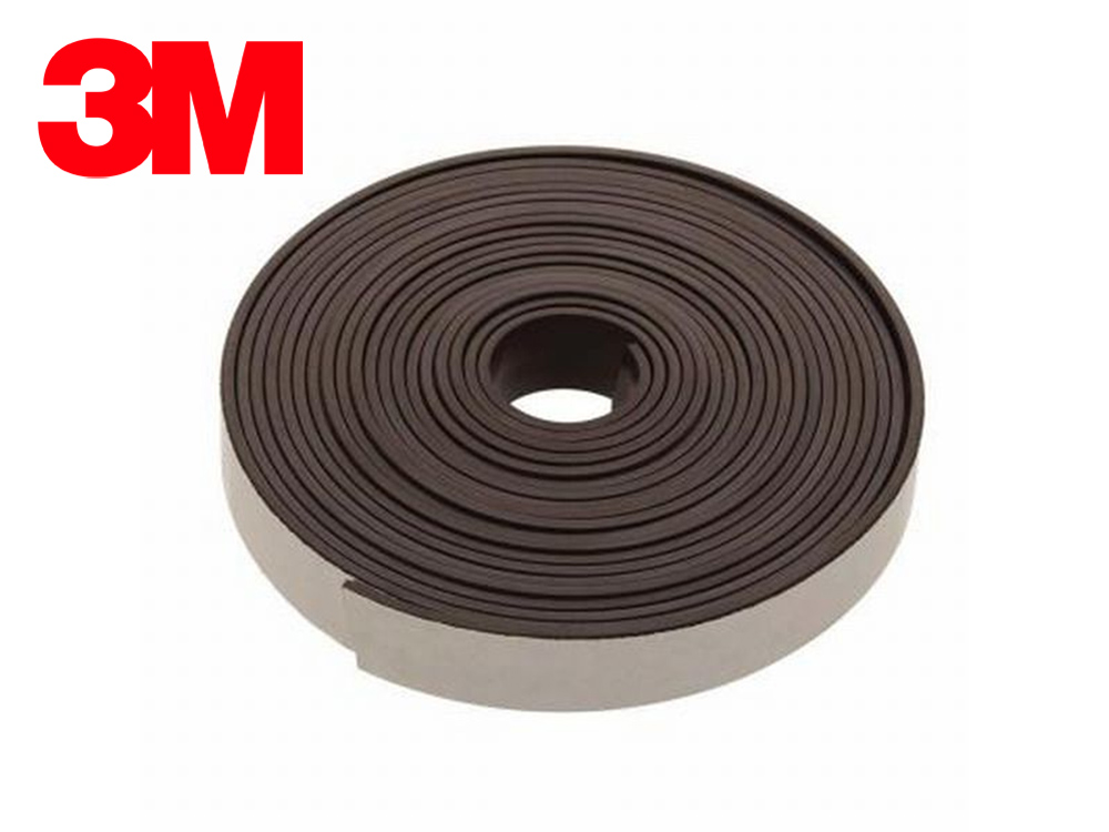 NEODYM Power-Magnetband extra stark mit 3M Kleber, Magnetklebeband Neodym haftkraft von 415g/cm², starkes selbstklebendes Magnetband, selbstklebende Magnetstreifen, Magnetband, flexibler Magnetstreifen