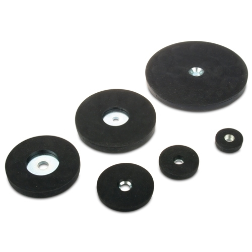 Rubber Coated Magnetic Systems
