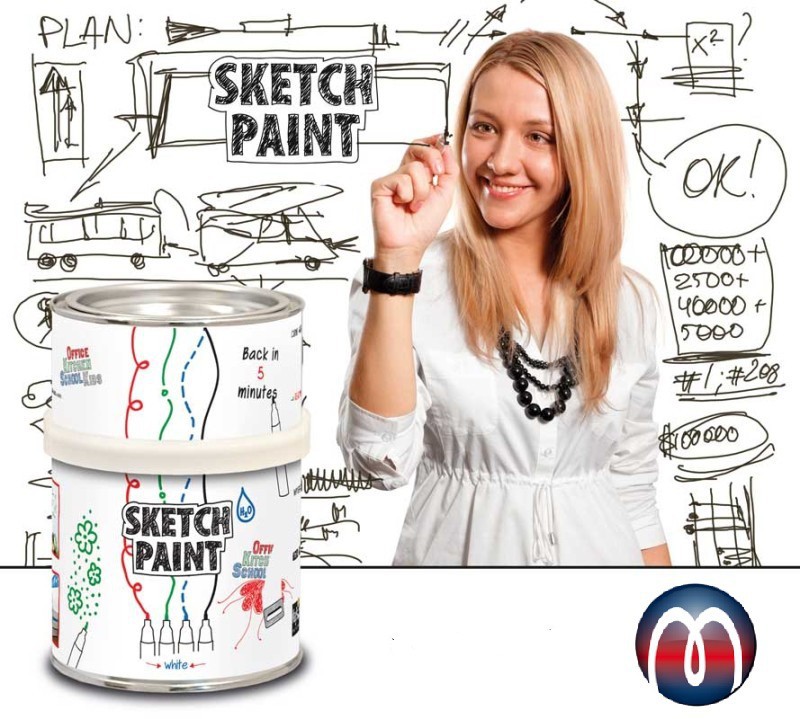 Whiteboard Paint, High-Performance Dry Erase Paint