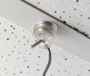 Clear Plastic Magnetic Hooks O 16 Mm X 17 Mm 2kg Pull Office