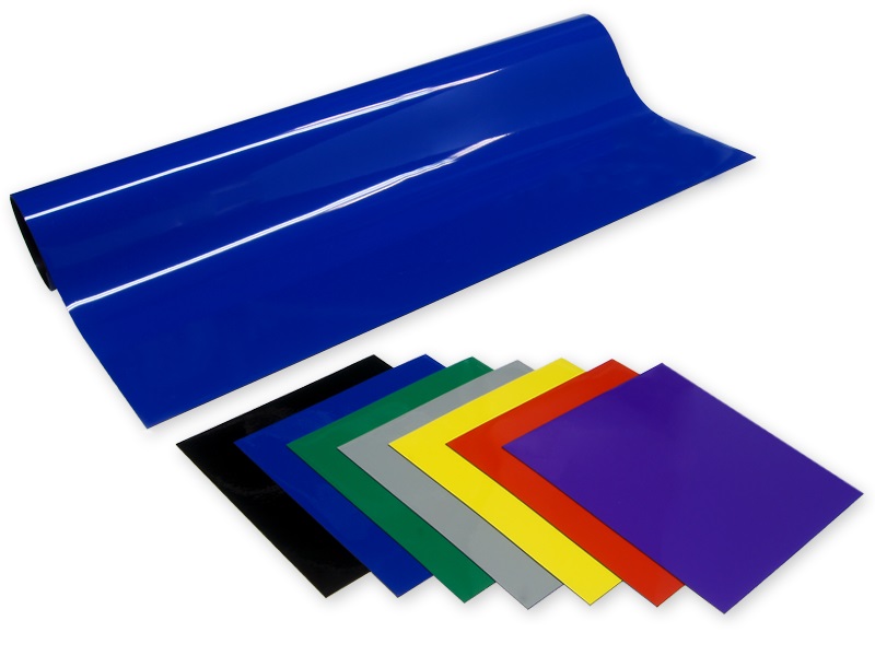 Colored Vinyl Magnet Sheets