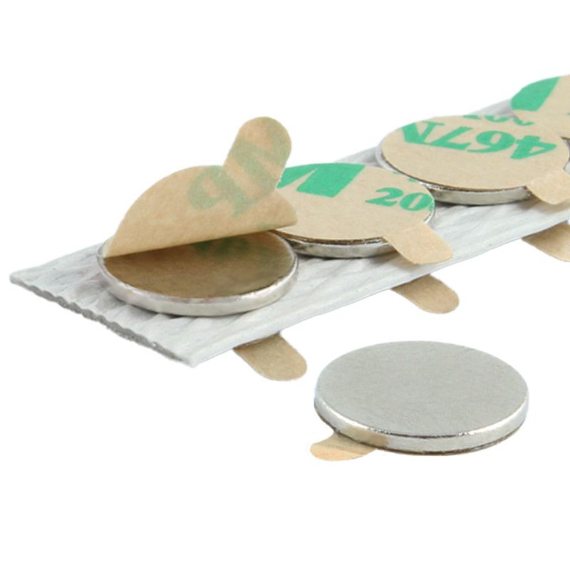 Self-Adhesive Neodymium disc magnets and block magnets