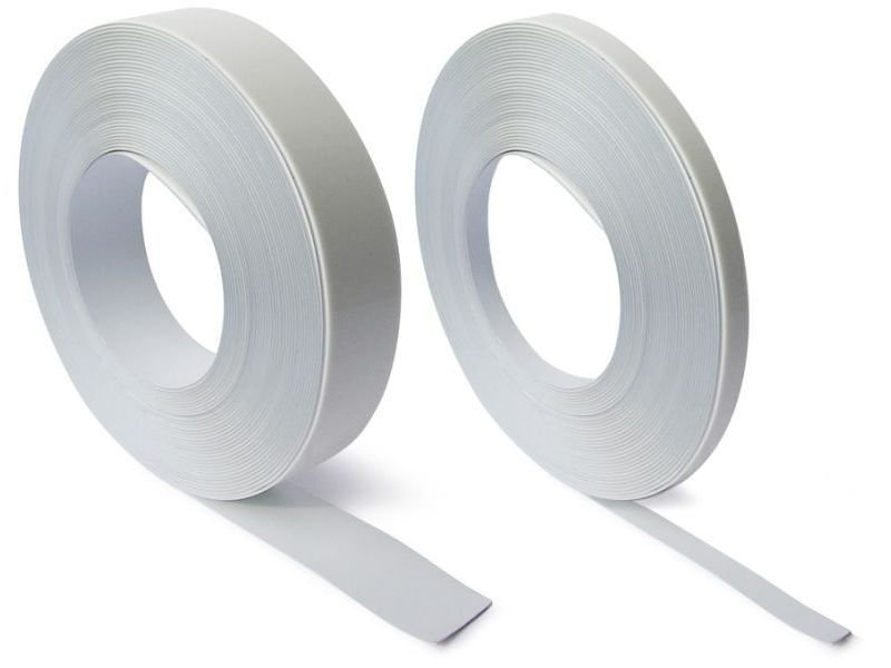 Eisenband Ferroleiste Ferroband selbstklebend 50mm x 0,6mm Wei/ß Gl/änzend Magnetband Magnethaft Wandleiste Selbstklebend Meterware!