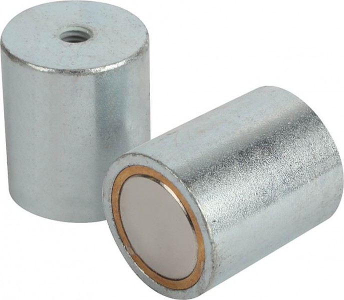 0.6kg force Aimants grappin cylindriques Tailles:/Ø 6 x 10mm - Force de maintien: jusqu/à 34kg NdFeB Aimant cylindrique acier tol/érance dajustement H6 /Ø 6-32 mm N/éodyme
