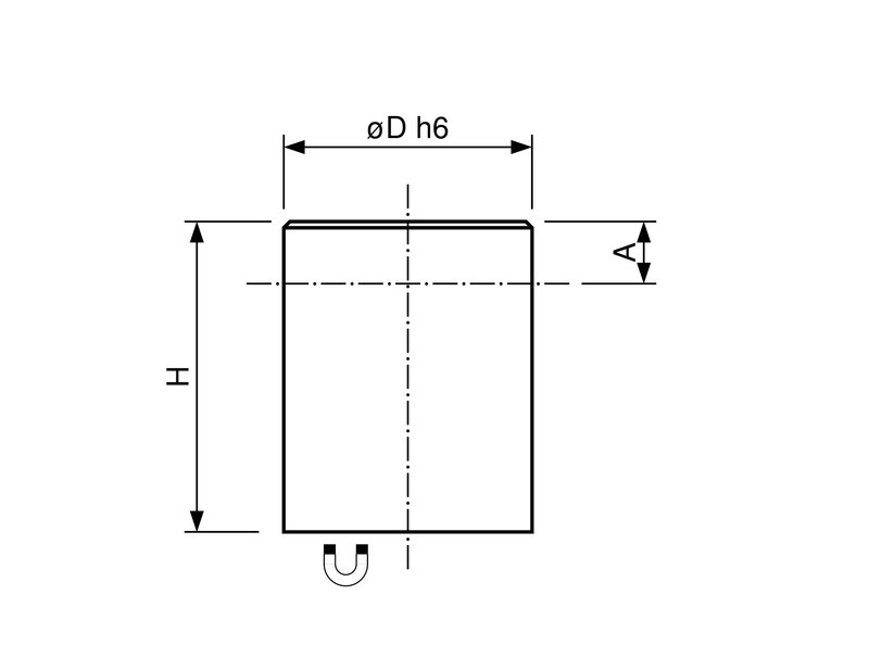 0.6kg force Aimants grappin cylindriques Tailles:/Ø 6 x 10mm - Force de maintien: jusqu/à 34kg NdFeB Aimant cylindrique acier tol/érance dajustement H6 /Ø 6-32 mm N/éodyme
