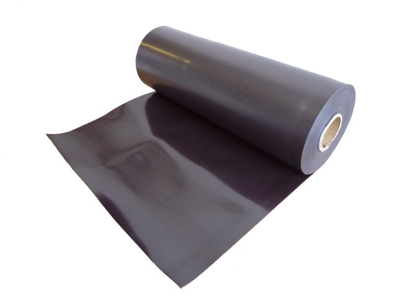 Magnetfolie roh braun unbeschichtet 0,4mm x 62cm x 30m - Rolle / Meterware