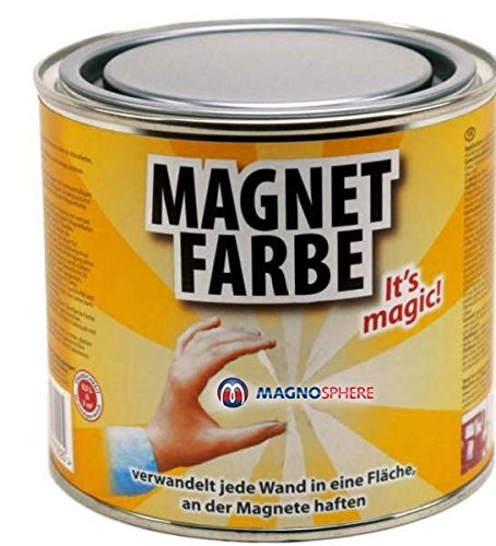 magnetically receptive surface, Magnetic Paint