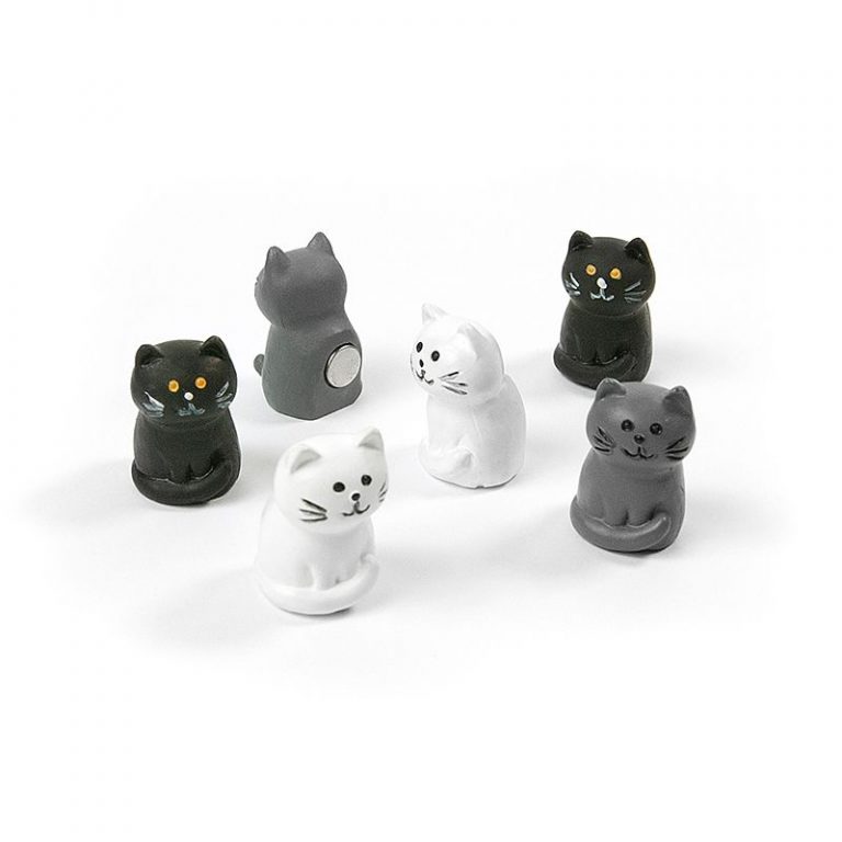 Lustige Kühlschrankmagnete Mit Katzen-Hintern – 12 Stück In 6 Designs, Perfekt Für Katzenfans