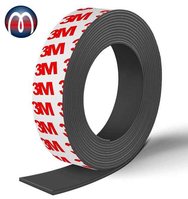 Strong Magnetic Tape with 3M Adhesive Backing - Magnosphere